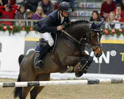 Rolf Moormann aus Ahlhorn gewann mit Londinium am Samstag den Preis der Oldenburger Wirtschaft und qualifizierte sich damit für das Finale der Masters League in Frankfurt.